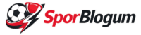 Logo of SporBlogum featuring a soccer ball and a stylized lightning bolt, showcasing a sporty and dynamic design.